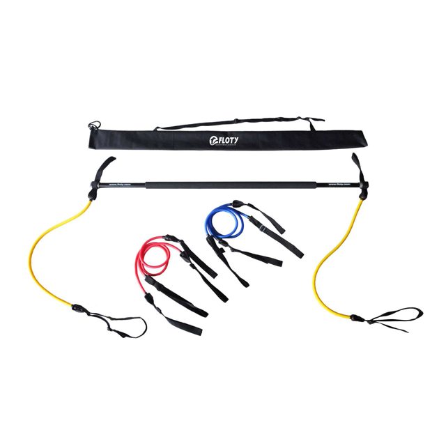 Kit Bastão Pull-push com 3 Extensores, Floty