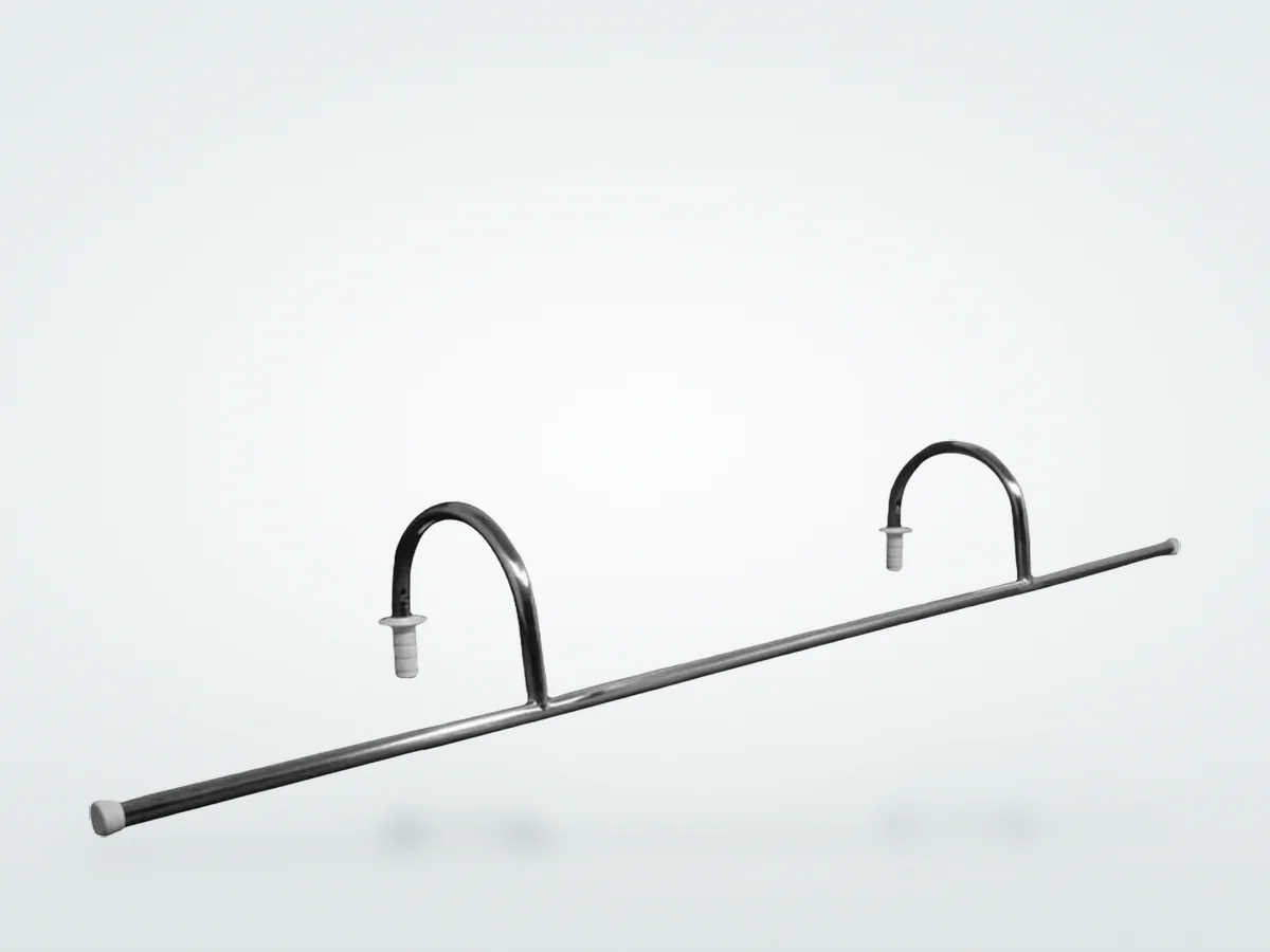 Corrimão móvel de aço inox Floty para piscina