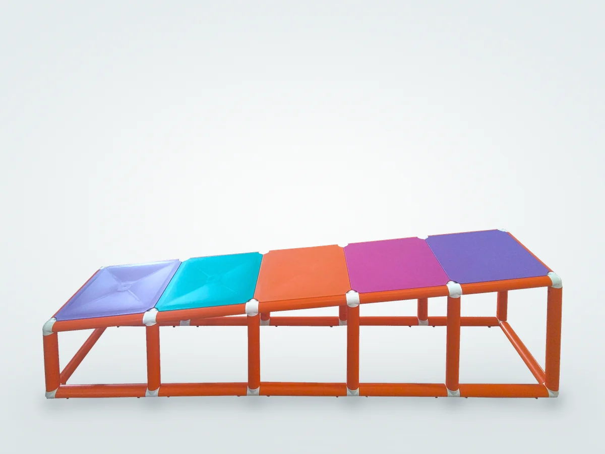 Plataforma de fundo Floty em rampa, com elevação gradual