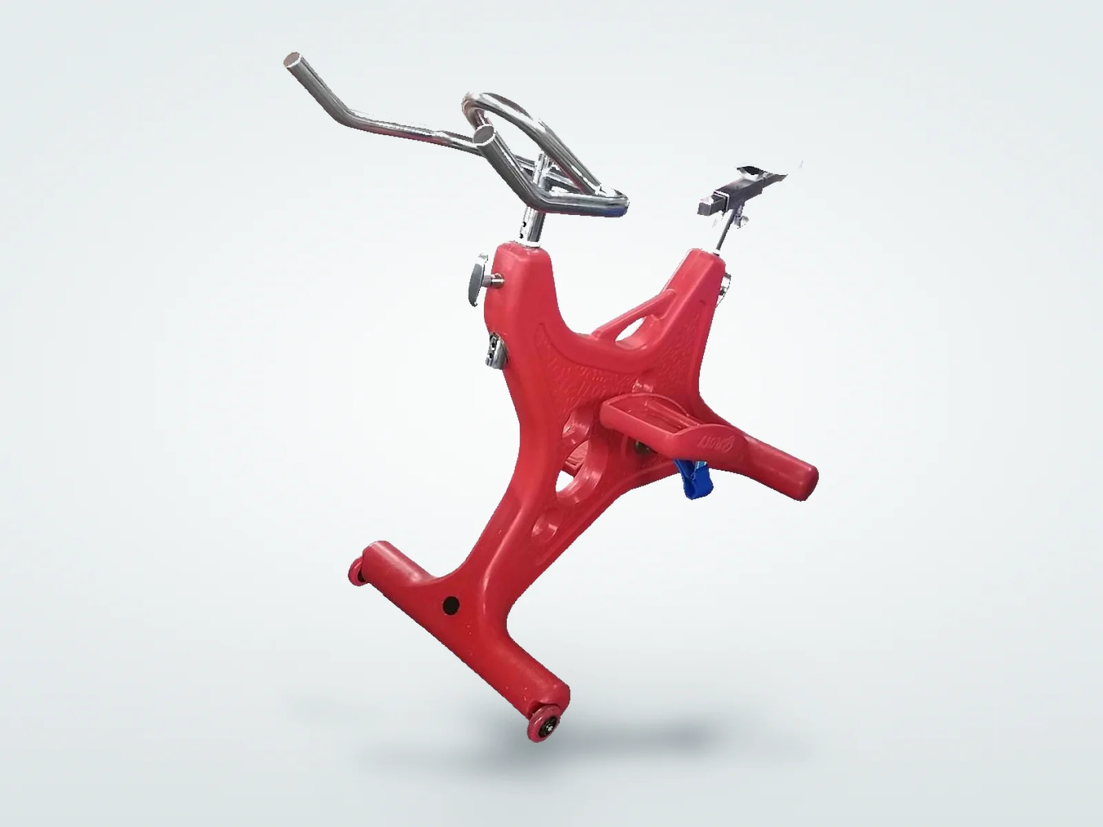 Pool Bike Floty vermelha, bicicleta aquática para hidroginástica