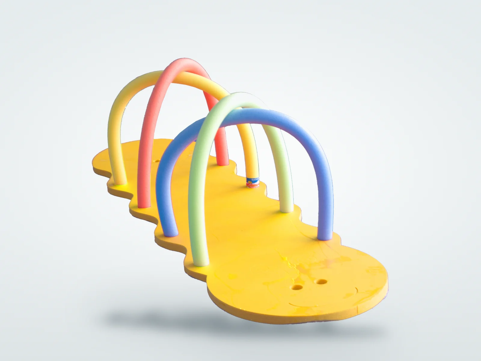 Tapete flutuante Lagarta Floty com arcos de Acqua Tub