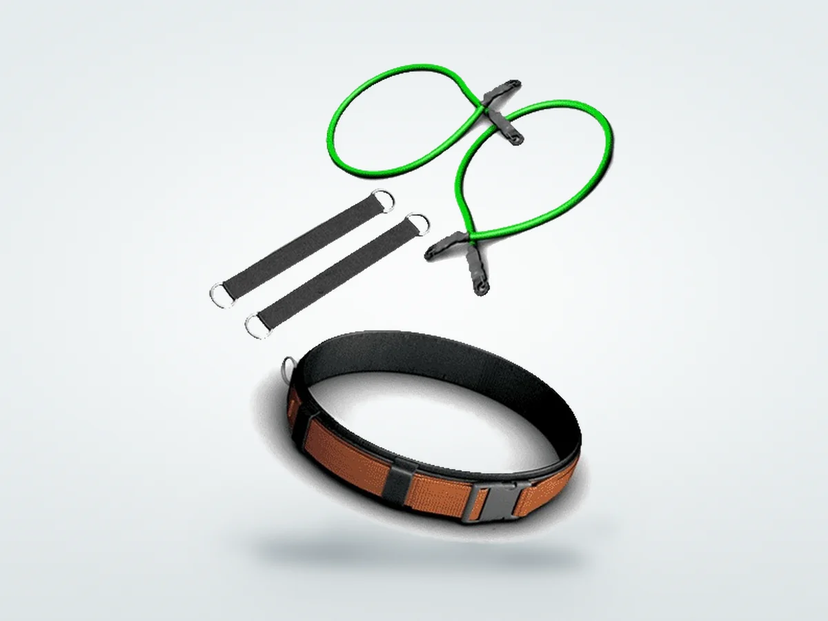Extensor de natação Floty com cinto e elástico