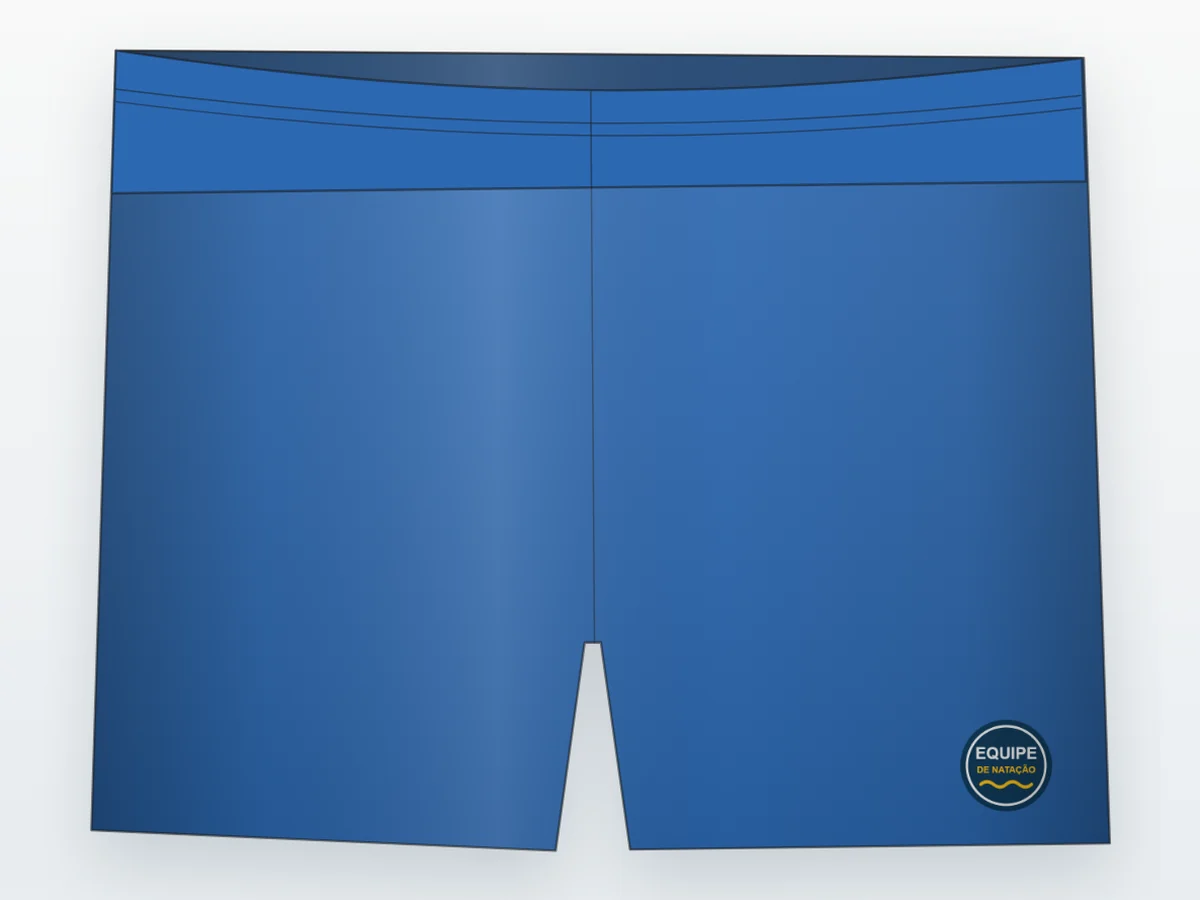 Desenho técnico do Boxer Ávila com logo de exemplo