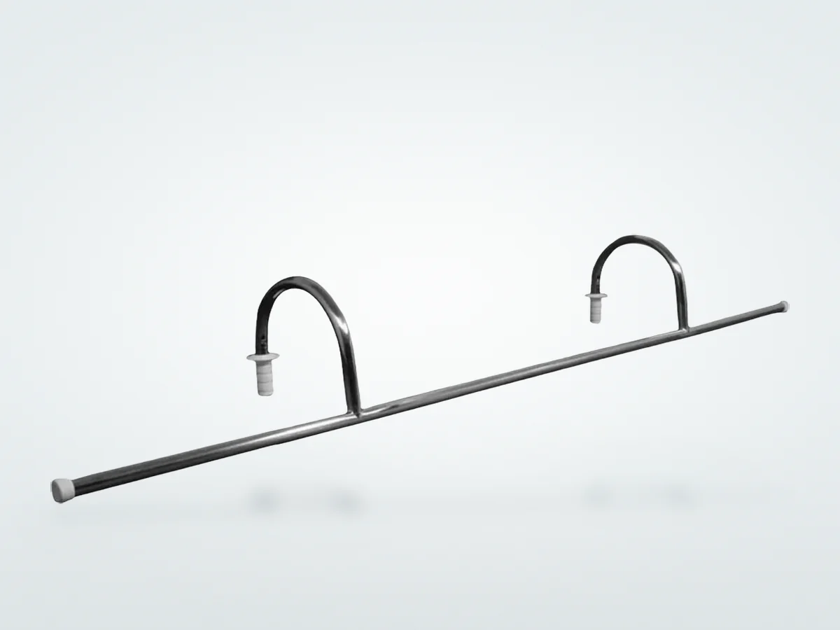 Corrimão móvel de inox, 2 m (HG5261)
