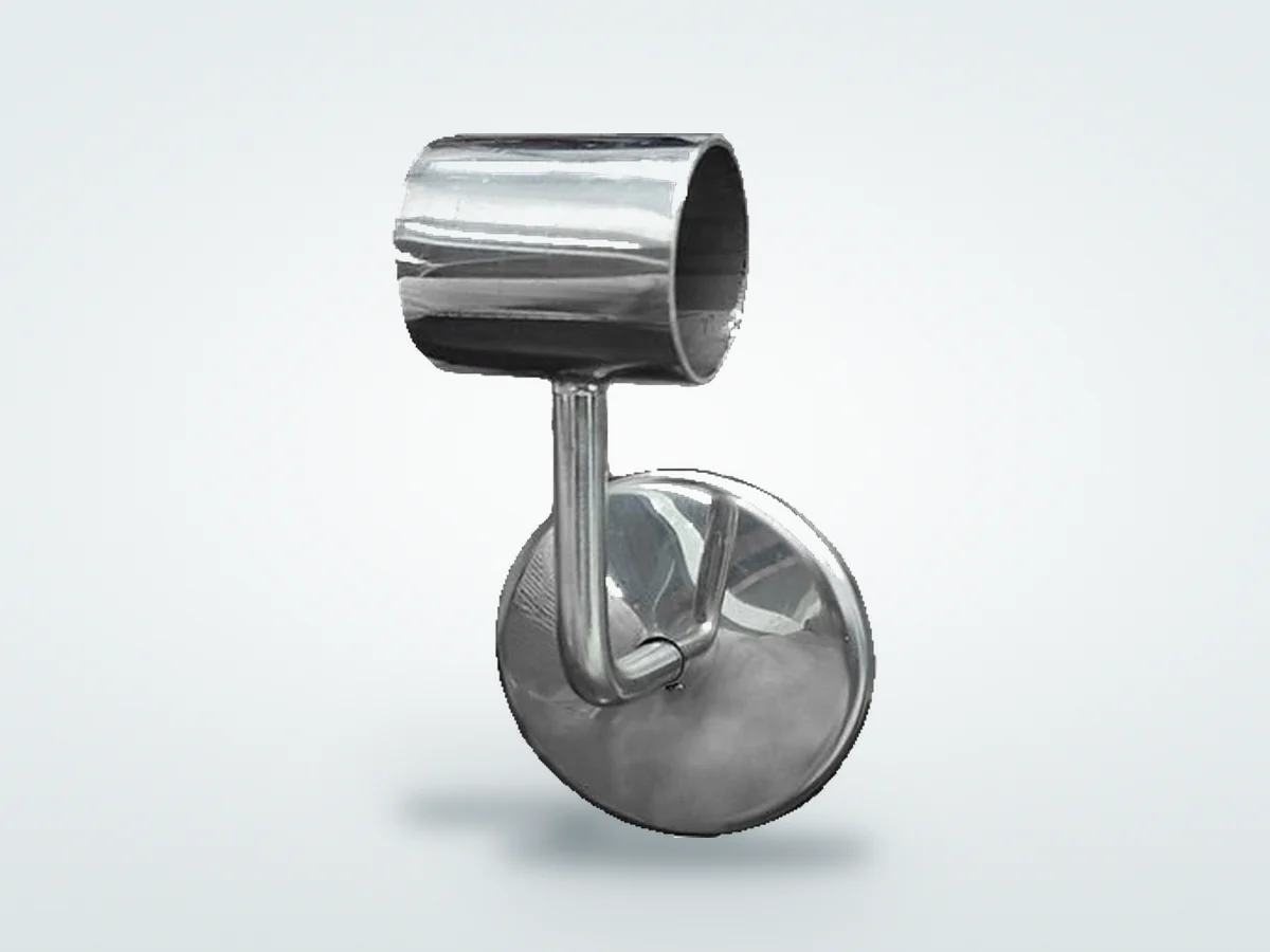 Suporte para corrimão fixo, inox (HG5266)